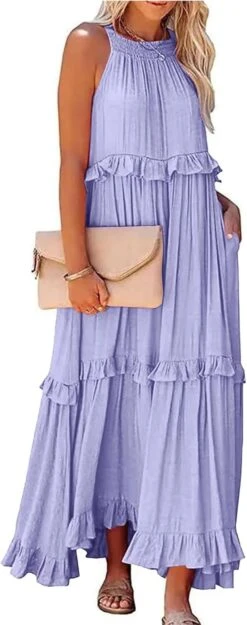 Robe Maxi Blanche Boheme -Soiree Blanche Boutique 61szP1wtqL. AC SL1500