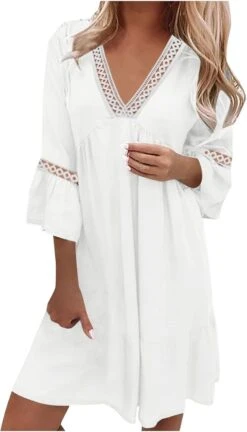 Robe Boheme Blanche Mariage