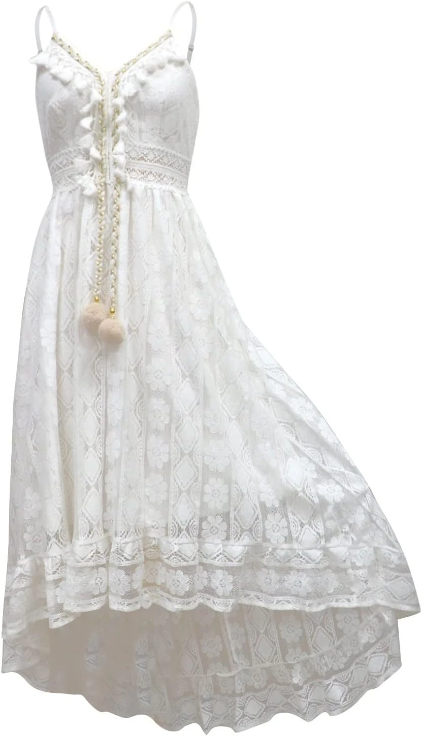 Robe Blanche Dentelle Style Boheme Robe Blanche Dentelle Style Boheme -Soiree Blanche Boutique 61vyOOF730L. AC SL1500