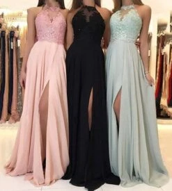 Robe De Soirée Rose Et Blanche -Soiree Blanche Boutique 61wuZsN3LZL. AC SL1002