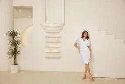 Robe Blanche Courte Cocktail Paris Soirée -Soiree Blanche Boutique 61ztP u3GHL. AC SL1500