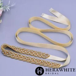 Ceinture De Mariée Cristaux Croisés 6 Ceinture De Mariée Cristaux Croisés -Soiree Blanche Boutique 63e9e08aea