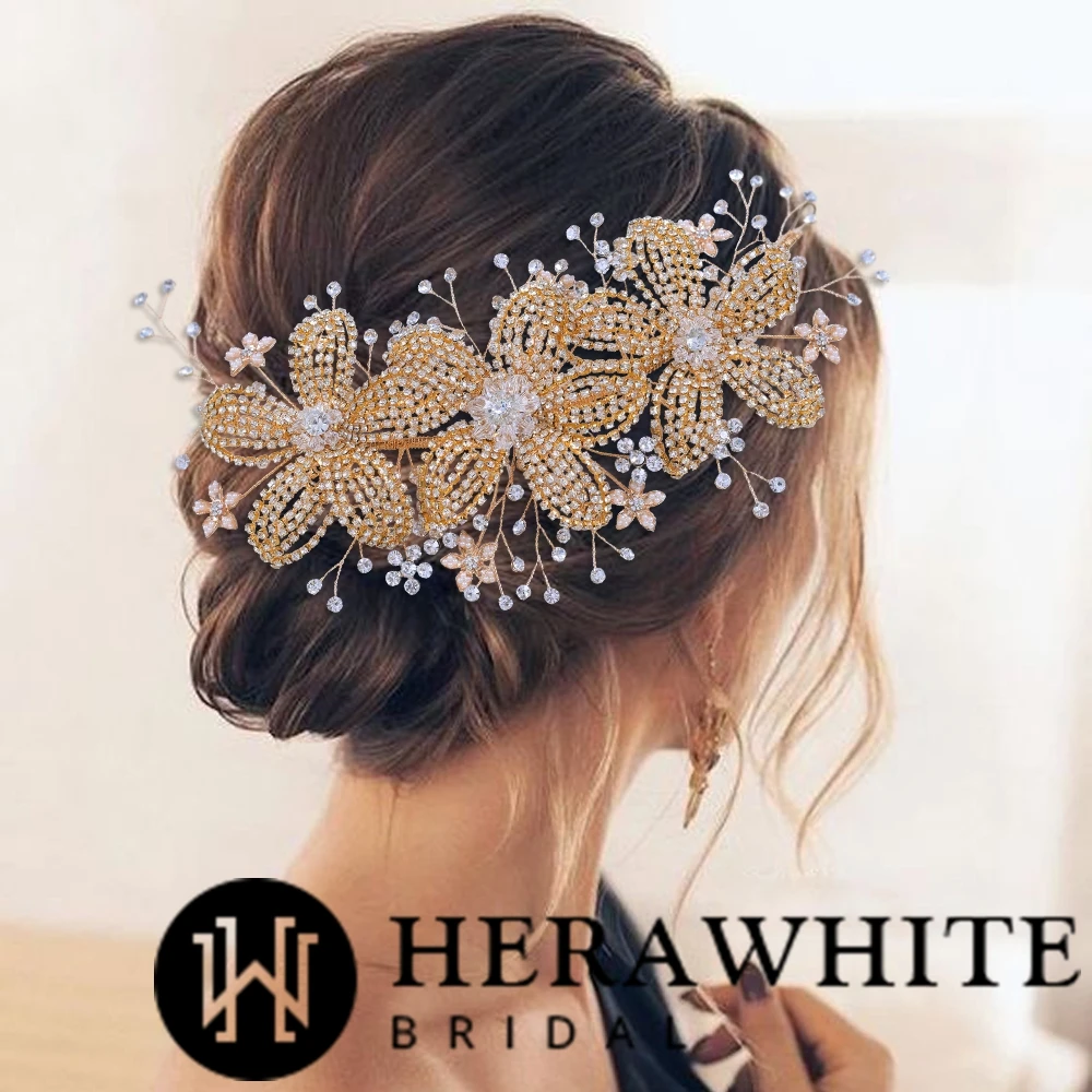 Serre-tête De Mariée A Fleurs Et A Strass Serre-tête De Mariée A Fleurs Et A Strass -Soiree Blanche Boutique 642bea1638