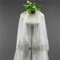 Voile Mariage 6 Voile Mariage -Soiree Blanche Boutique 68831 mvezjl