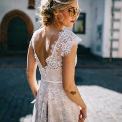 Robe De Mariée Dentelle Dos Nu 4 Robe De Mariée Dentelle Dos Nu -Soiree Blanche Boutique 70892 8uvtaa