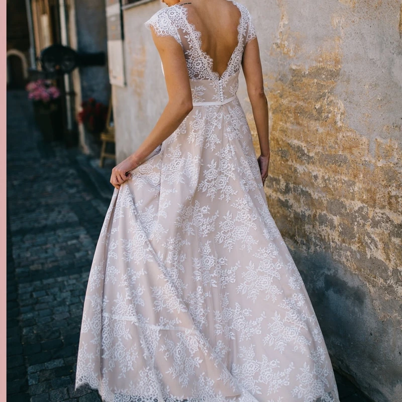 Robe De Mariée Dentelle Dos Nu Robe De Mariée Dentelle Dos Nu -Soiree Blanche Boutique 70892 apvi1v