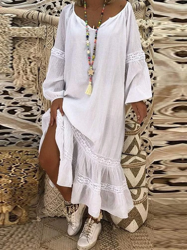 Robe Boheme Blanche Grande Taille Robe Boheme Blanche Grande Taille -Soiree Blanche Boutique 710I70lsoTL. AC SL1002