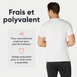Triple Set Ou Lot De 5 Pièces De T-Shirts Pour Hommes FM London En 100% Coton De Grande Qualité 6 Triple Set Ou Lot De 5 Pièces De T-Shirts Pour Hommes FM London En 100% Coton De Grande Qualité -Soiree Blanche Boutique 710yOTBYIsL. AC SL1500