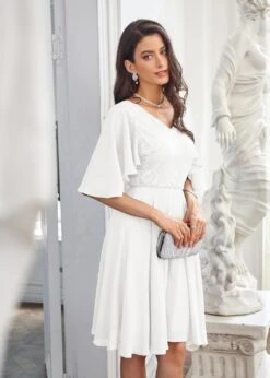 Robe Blanche De Soirée Hivernale 5 Robe Blanche De Soirée Hivernale -Soiree Blanche Boutique 713Za4zYUWL. AC SL1500