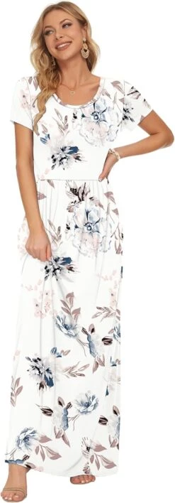 Robe Blanche Manches Longues -Soiree Blanche Boutique 716j7HaG1PL. AC SL1500