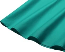 Robe De Cocktail Blanche Et Turquoise -Soiree Blanche Boutique 718fZ3qvE6L. AC SL1500