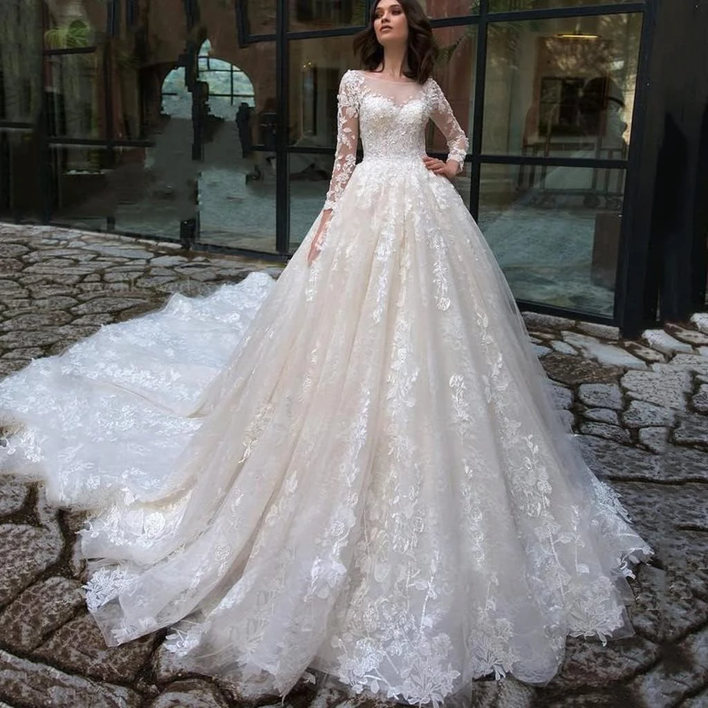 Robe de Mariée en Dentelle Esther Robe De Mariée En Dentelle Esther -Soiree Blanche Boutique 71AxIF0shL. AC SL1024 1