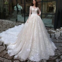 Robe De Mariée En Dentelle Esther