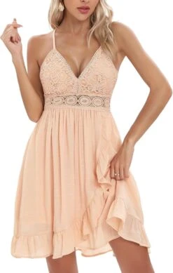 Robe Blanche Cocktail Dos Nu