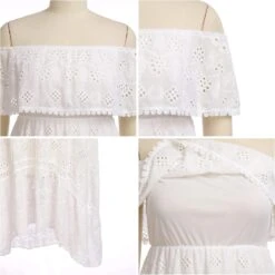 Robe Cocktail Dentelle Blanche -Soiree Blanche Boutique 71DWz7qO L. AC SL1500