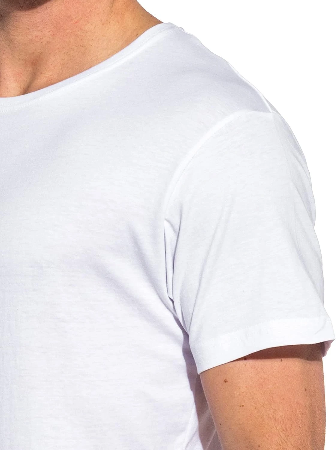 T-Shirt Classique Arrondi T-Shirt Classique Arrondi -Soiree Blanche Boutique 71LjB6p85S. AC SL1500