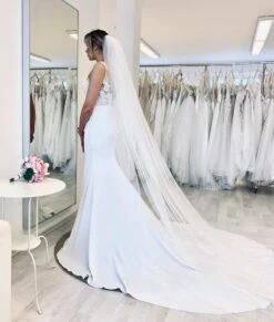 Voile De Mariée Mi Long