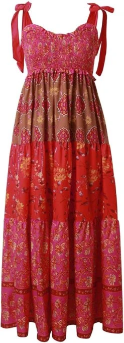 Robe Longue Bohème En Coton Lin Blanche -Soiree Blanche Boutique 71QJheyAKqL. AC SL1500