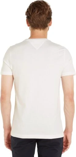 Tommy Hilfiger – Tee Logo Core Homme -Soiree Blanche Boutique 71SNc7zfL. AC SL1500