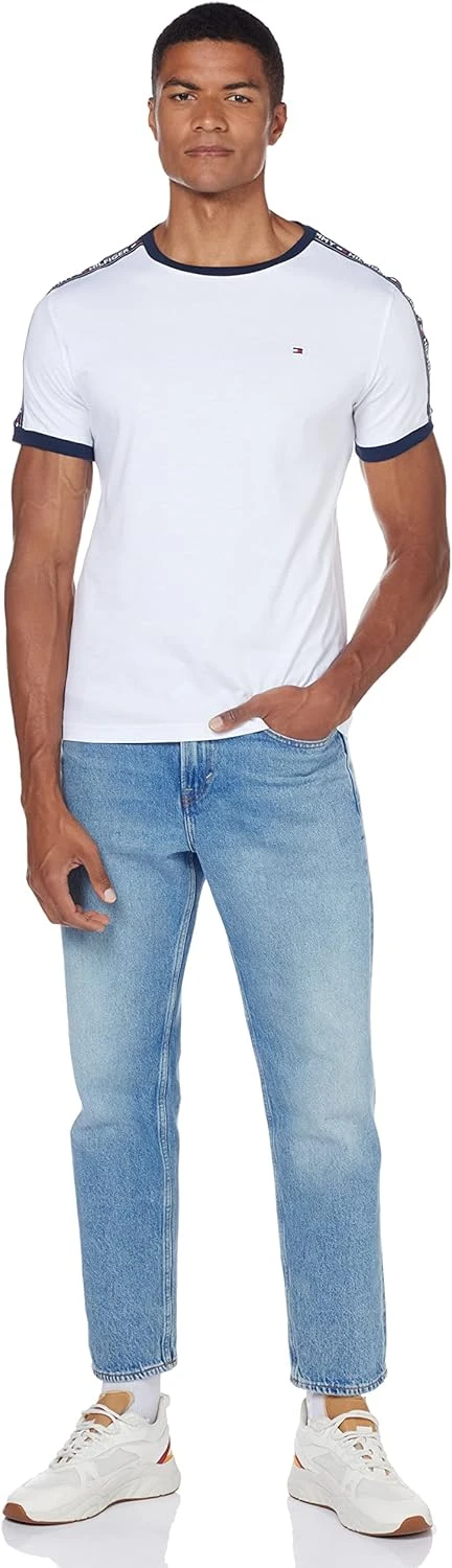 Tommy Hilfiger Chemises Courtes Homme Tommy Hilfiger Chemises Courtes Homme -Soiree Blanche Boutique 71SXF7IS3BL. AC SL1500