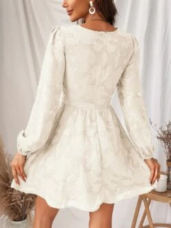 Robe De Cocktail Dentelle Floral 4 Robe De Cocktail Dentelle Floral -Soiree Blanche Boutique 71TNPlVDzL. AC SL1500