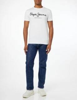T-shirt D’origine Pepe Jeans à étirement N Homme -Soiree Blanche Boutique 71W2joML5OL. AC SL1500