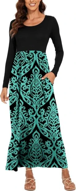 Robe Empereur Longue Aux Poches XXL