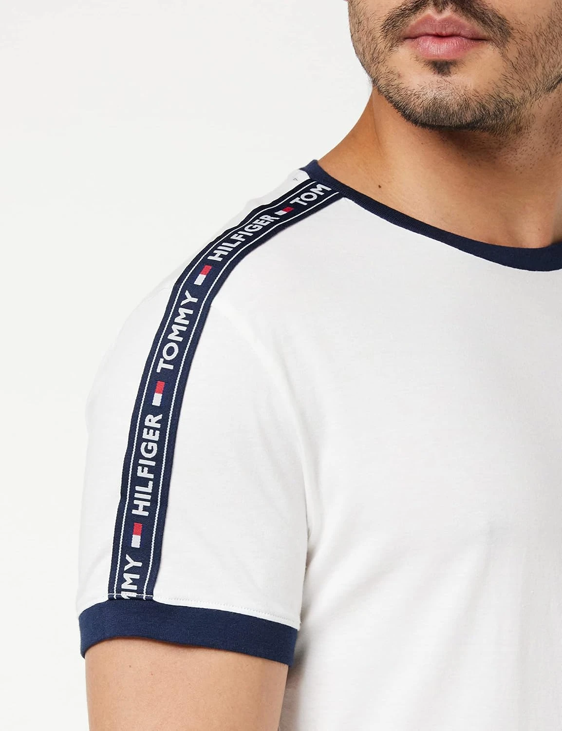 Tommy Hilfiger Chemises Courtes Homme Tommy Hilfiger Chemises Courtes Homme -Soiree Blanche Boutique 71XJcCG2MQL. AC SL1500