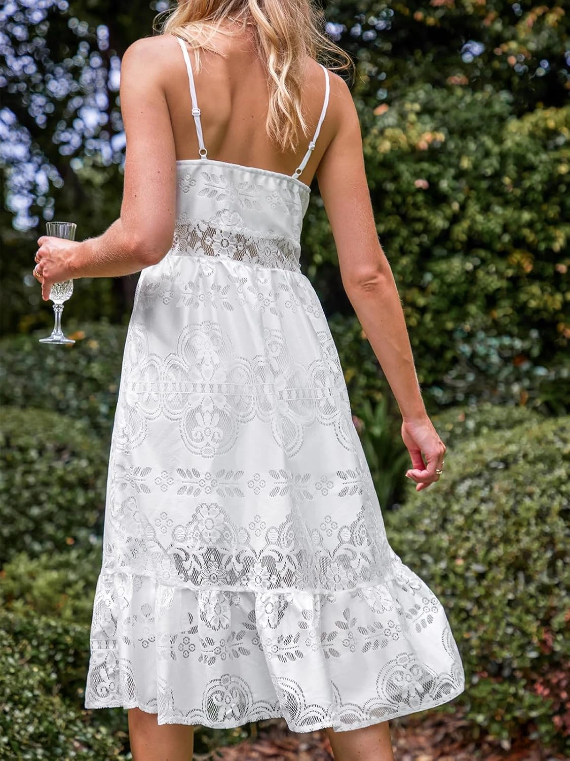 Robe Blanche Dentelle Décolleté Robe Blanche Dentelle Décolleté -Soiree Blanche Boutique 71dcRgQAukL. AC SL1500