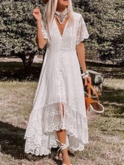 Robe De Mariée En Dentelle Sophia -Soiree Blanche Boutique 71jSX3mOCL. AC SL1002