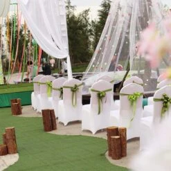 Robe De Mariée Fendue A Col Montant Dentellé -Soiree Blanche Boutique 71lzKWxVXGL. AC SL1500