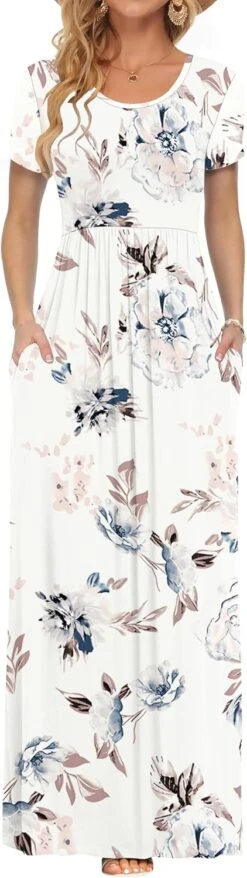 Robe Blanche Manches Longues