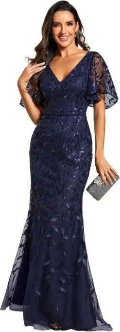 Robe De Mariée Courte Manches Croisées Blanche