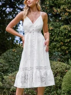 Robe Blanche Dentelle Décolleté 6 Robe Blanche Dentelle Décolleté -Soiree Blanche Boutique 71ns2gzS4nL. AC SL1500