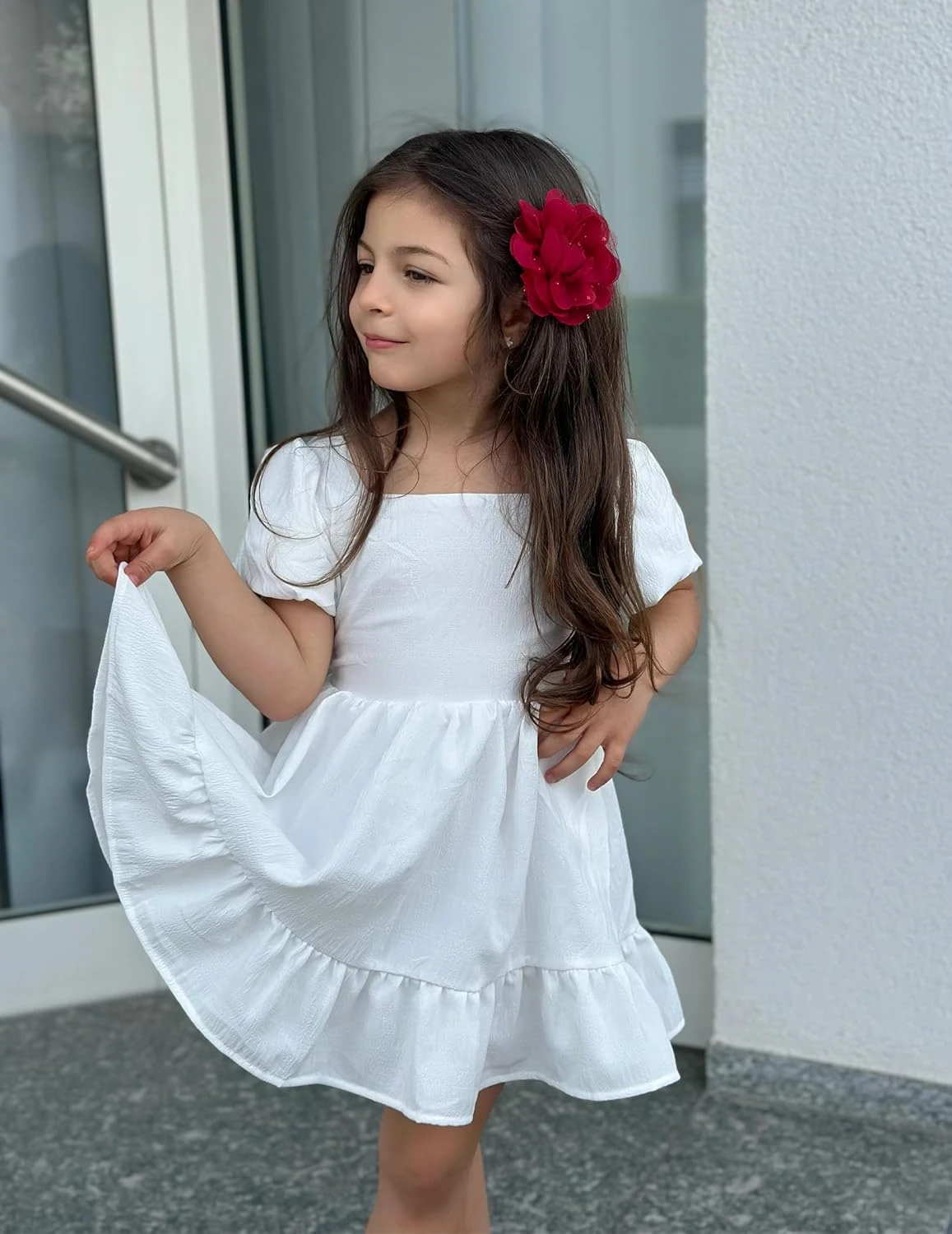 Robe Blanche Boheme Fille Robe Blanche Boheme Fille -Soiree Blanche Boutique 71qO2kKjePL. AC SL1500