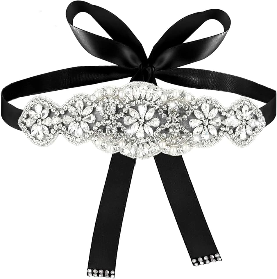 Ceinture de Mariée Fleurs en Cristal Ceinture De Mariée Fleurs En Cristal -Soiree Blanche Boutique 71tQptJpK0L. AC UL960 QL65