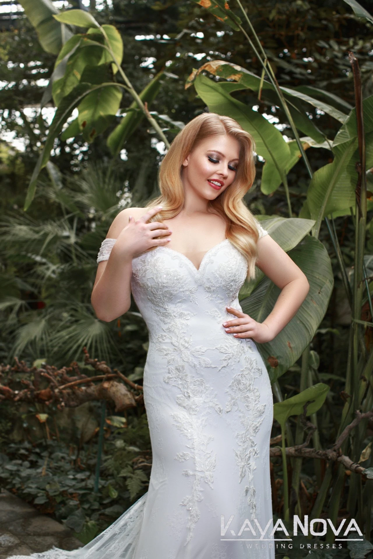 Robe De Mariée Grande Taille Sirène Dentelle Robe De Mariée Grande Taille Sirène Dentelle -Soiree Blanche Boutique 768C009620copy