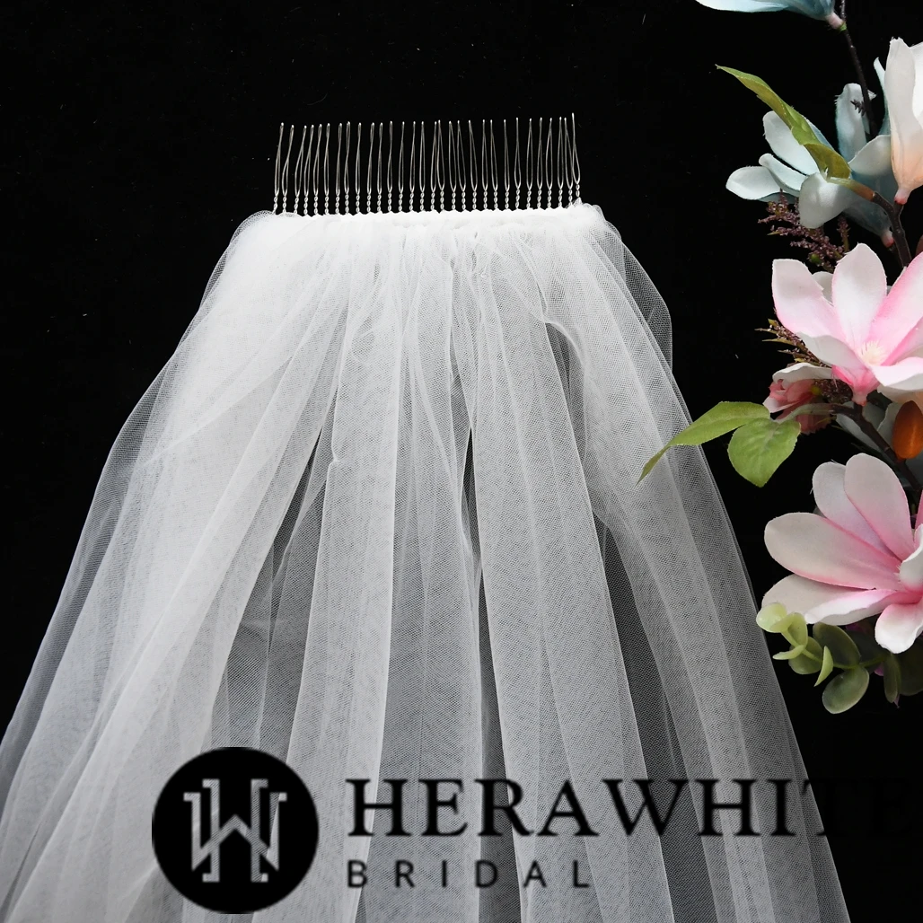 Voile de Mariée Long à Plumes Voile De Mariée Long à Plumes -Soiree Blanche Boutique 79d2842014