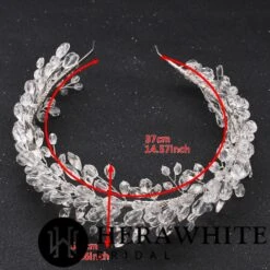 Serre Tête Pour Mariée -Soiree Blanche Boutique 7dba950dbb