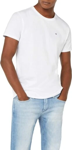 Poignée De Coton T-SHIRT Homme Manches Courtes -Soiree Blanche Boutique 812K3qK7KUL. AC SL1500 3