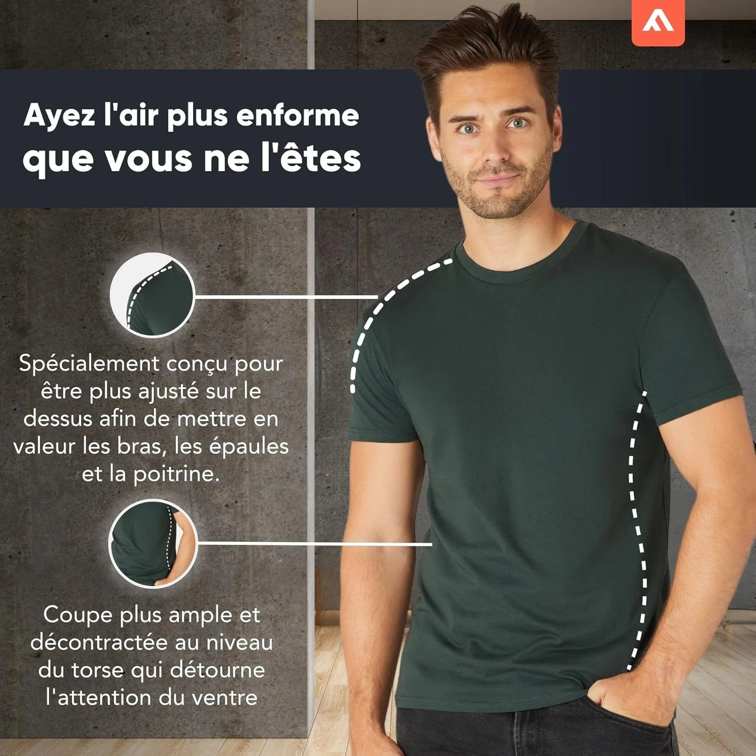 Triple Set ou Lot de 5 pièces de T-Shirts pour Hommes FM London en 100% Coton de Grande Qualité Triple Set Ou Lot De 5 Pièces De T-Shirts Pour Hommes FM London En 100% Coton De Grande Qualité -Soiree Blanche Boutique 81Gd61h6iIL. AC SL1500