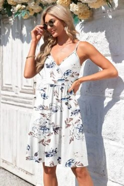 Robe Élégante D’Été Avec Bretelles -Soiree Blanche Boutique 81NdvmDARLL. AC SL1500