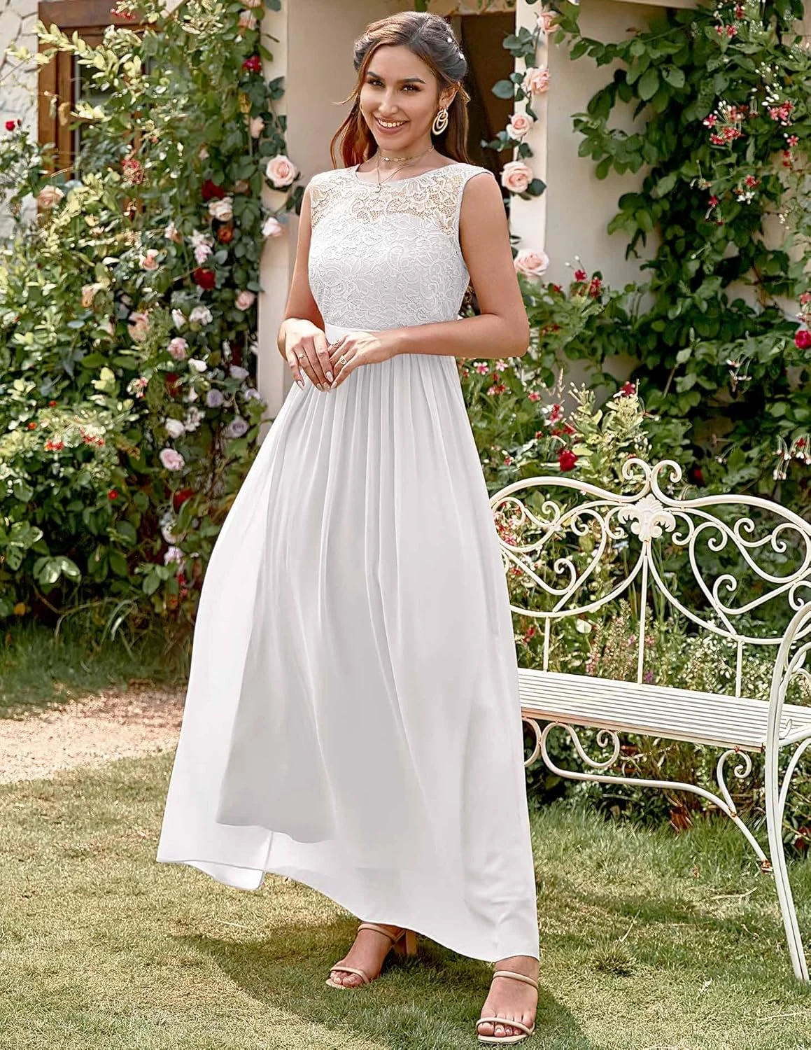 Robe de Cocktail Élégante pour Femme Robe De Cocktail Élégante Pour Femme -Soiree Blanche Boutique 81iJuTy69VL. AC SL1500