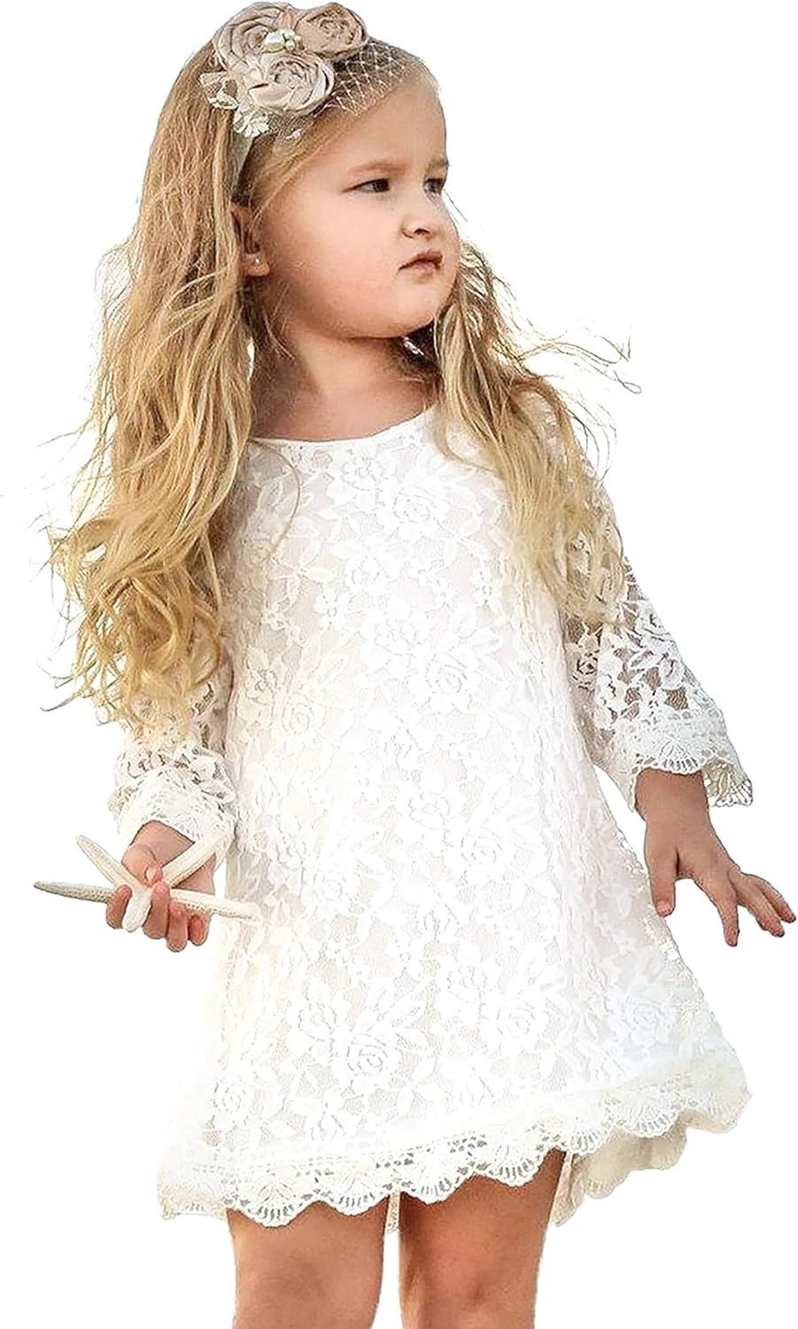 Robe Dentelle Blanche Fille Robe Dentelle Blanche Fille -Soiree Blanche Boutique 81p7scZSBxL. AC SL1500 1