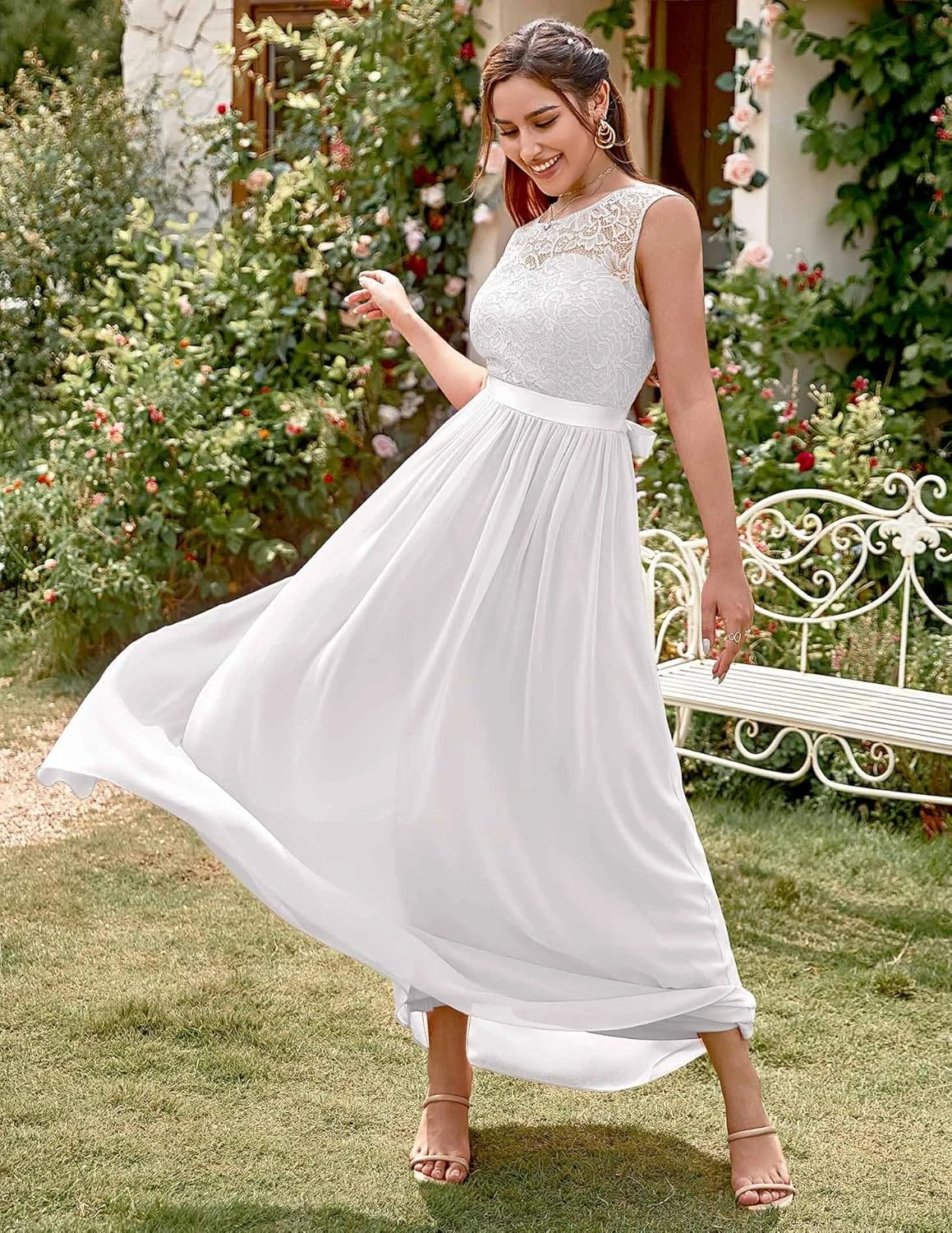 Robe de Cocktail Élégante pour Femme Robe De Cocktail Élégante Pour Femme -Soiree Blanche Boutique 81tlFnLB2cL. AC SL1500