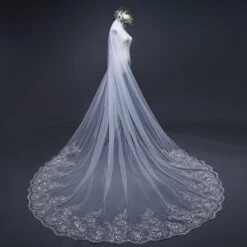 Voile De Mariée Blanc -Soiree Blanche Boutique 82692 ldtxes
