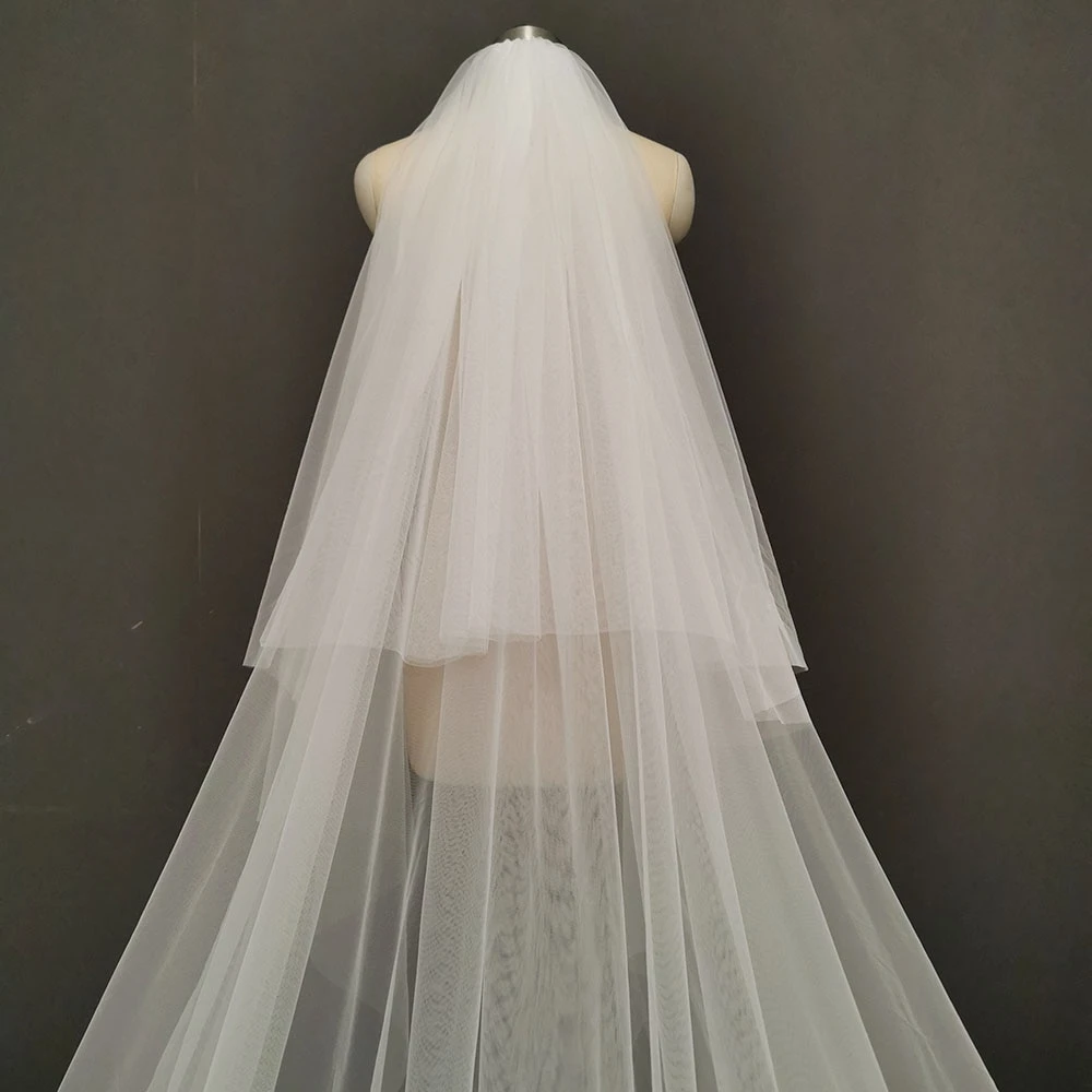 Voile Mariage Long Voile Mariage Long -Soiree Blanche Boutique 82703