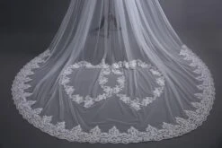 Voile Mariage Avec Cœurs Blanc Cassé 6 Voile Mariage Avec Cœurs Blanc Cassé -Soiree Blanche Boutique 82728 dzu7hn