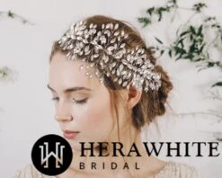 Coiffe Mariage Cristal 4 Coiffe Mariage Cristal -Soiree Blanche Boutique 83791b274f