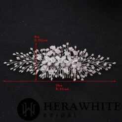 Peigne Mariage A Fleurs 7 Peigne Mariage A Fleurs -Soiree Blanche Boutique 8464dadcc3